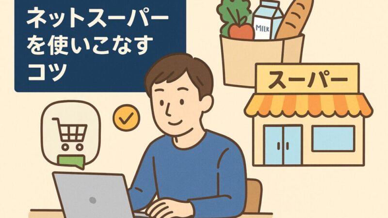 【体験談あり】ネットスーパーを使いこなすコツ｜3人家族・一馬力でもムリなく節約できた話 